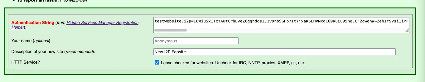 stats.i2p Domain Registration