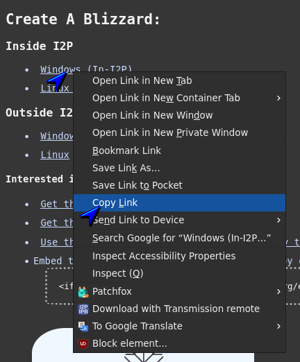 Copy plugin URL