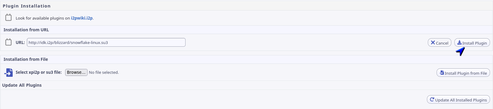 Install plugin